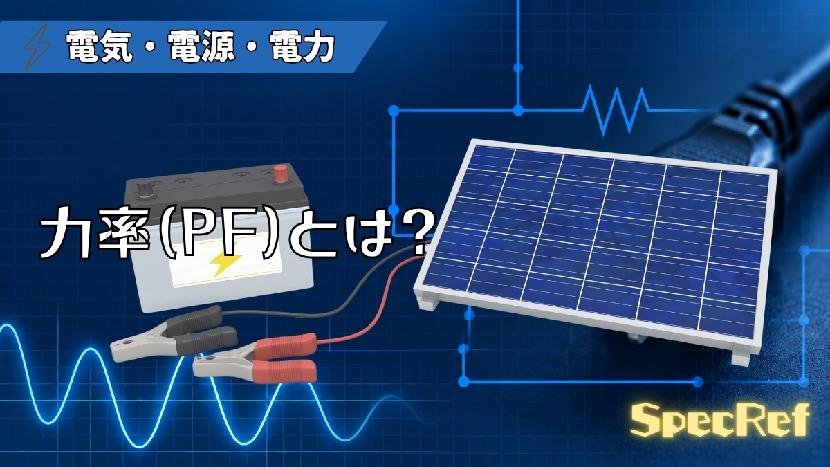 力率（PF）とは？のアイキャッチ