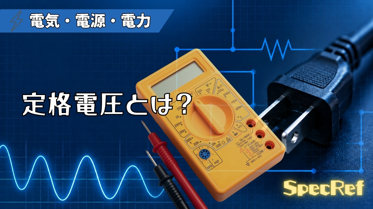 定格電圧とは？のアイキャッチ