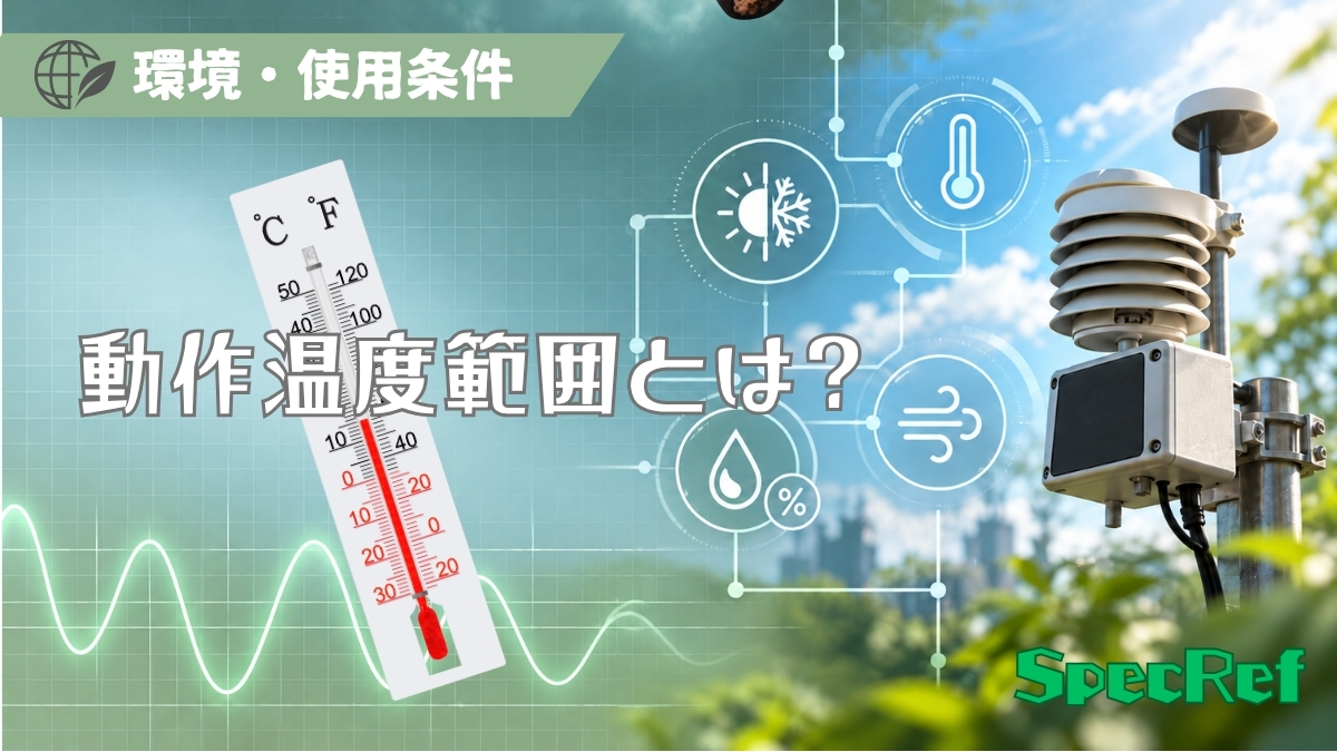 動作温度範囲とは？のアイキャッチ